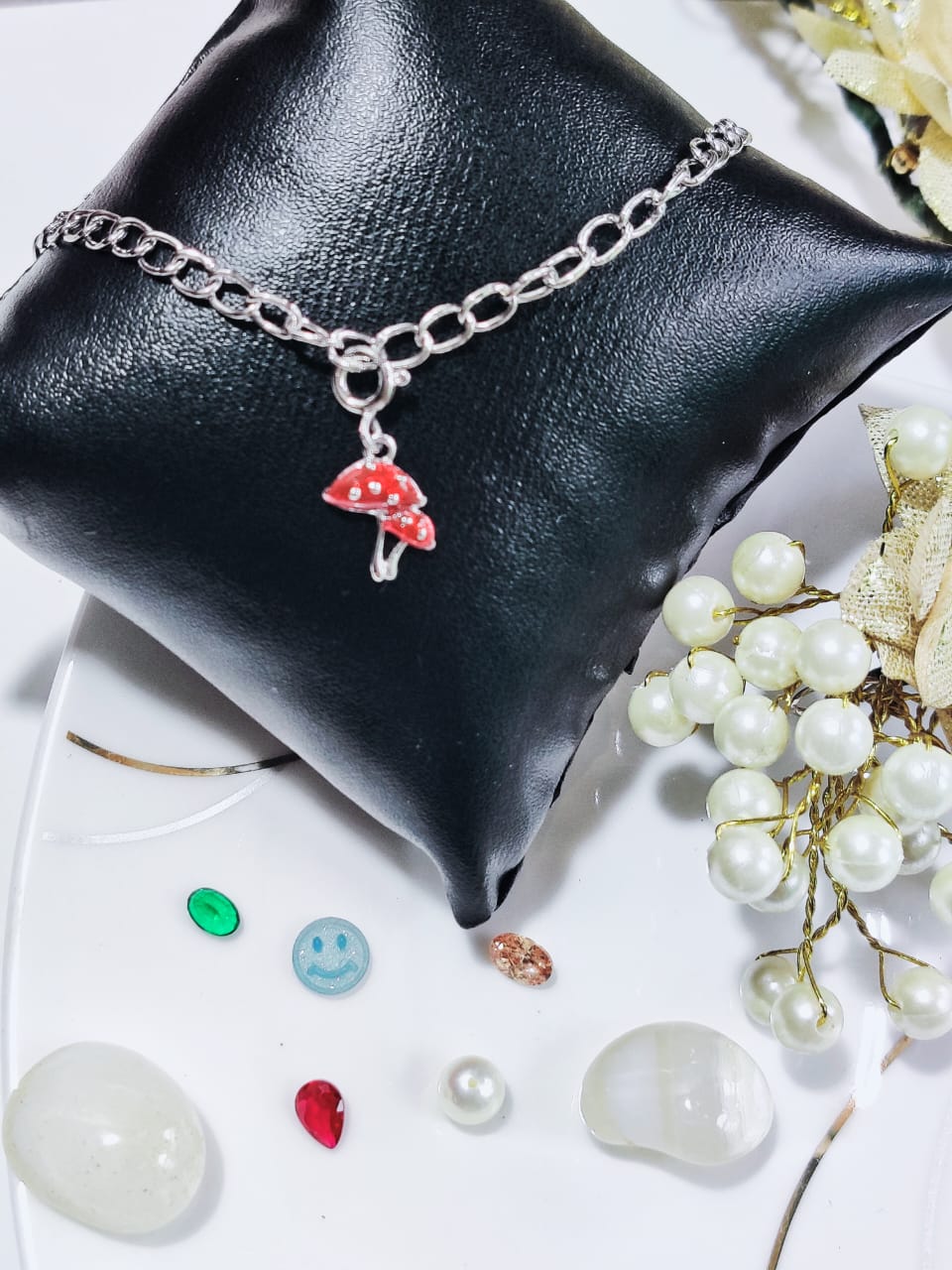 Fly Agaric(Red Mushroom) Bracelet