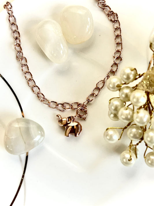 Rose Gold Elephant Bracelet