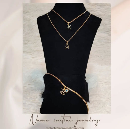 Name Initial Jewelry